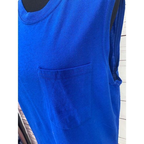 Open Trail‎ Blue Men’s Size Medium Muscle Style Tank Top - Picture 5 of 9